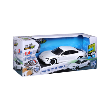 High-end 1:24 scale remote-controlled Porsche Taycan Turbo 2.4 GHz