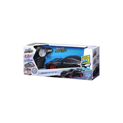 High-end 1:24 scale 2.4 GHz radio-controlled Porsche 911 GT3 RS