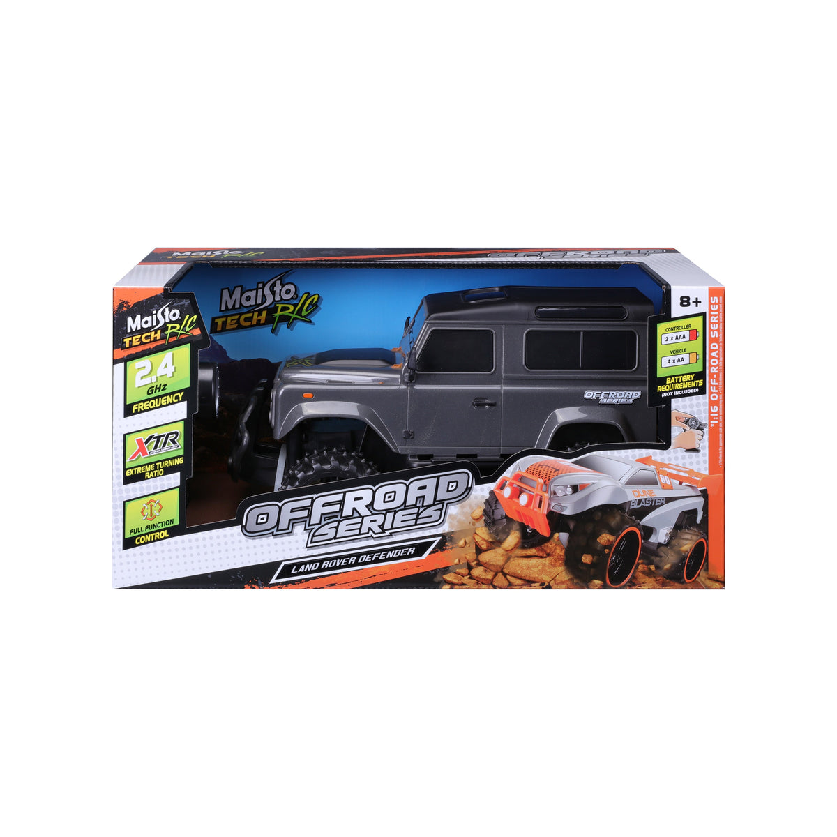 1:16 LAND ROVER DEFENDER TOUT-TERRAIN 2,4 GHz