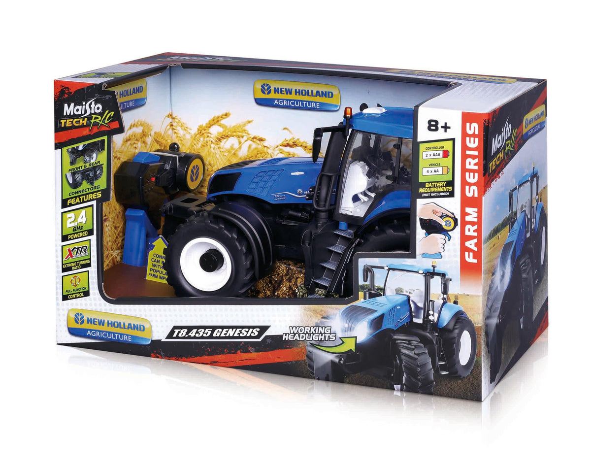 TRACTEUR NEW HOLLAND RC 1:16 2,4 GHz