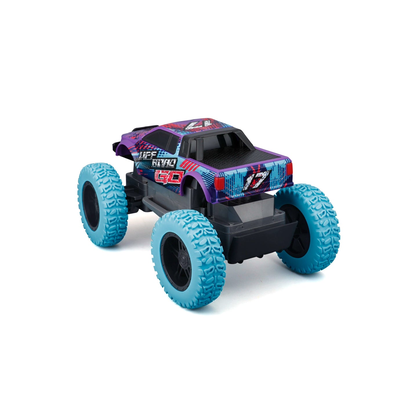 RC ROCK CRAWLER OFF ROAD ROAD AND GO PURPLE 2.4GHZ