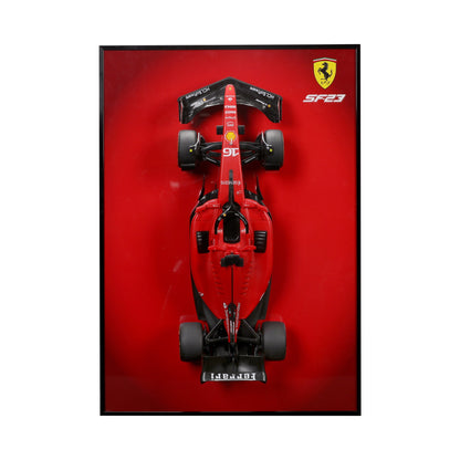 Cadre photo Ferrari SF-23 2023 Leclerc 1:10 RC F1