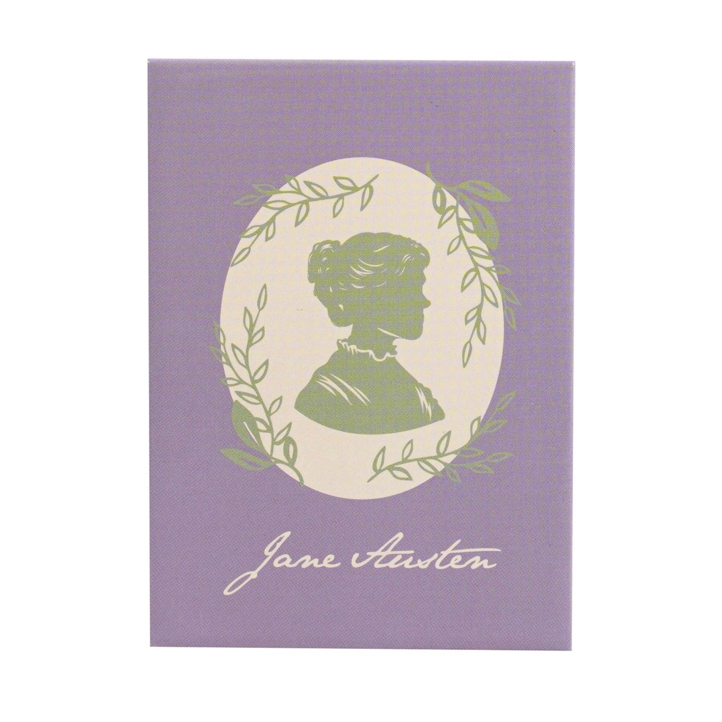 Aimant Jane Austen - Métal Silhouette