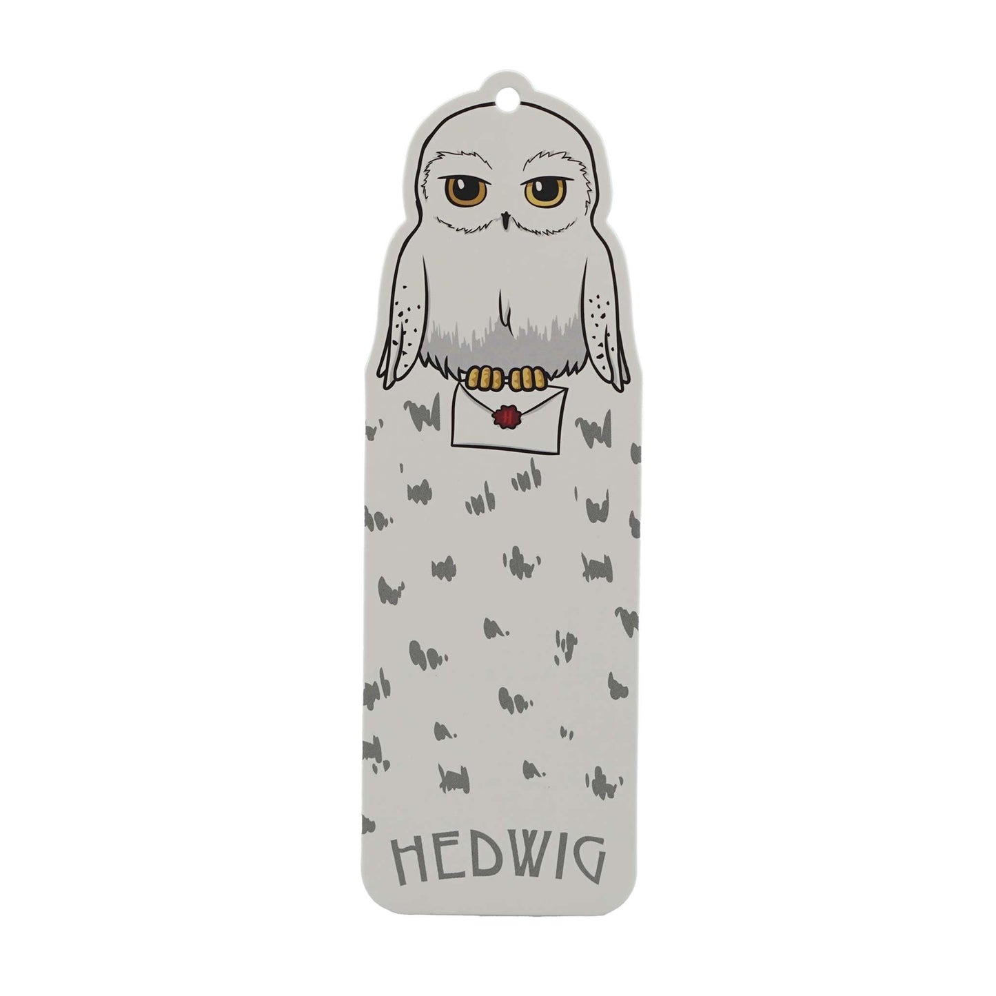 Harry Potter Hedwig Bookmark with Charm and Tassel