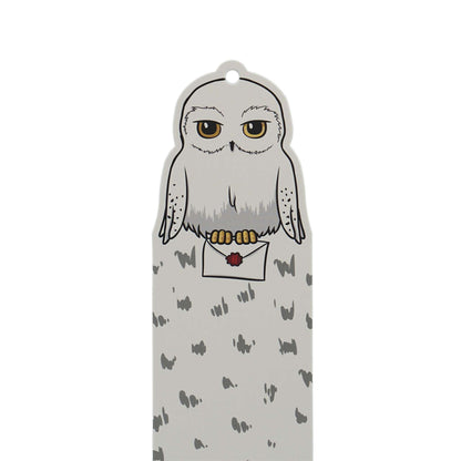 Harry Potter Hedwig Bookmark with Charm and Tassel