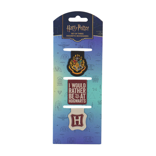 Harry Potter Hogwarts Houses Magnetic Bookmark Set