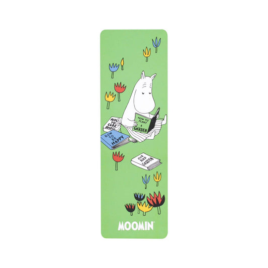 Moomin Gardening Picnic Reading Paper Bookmark