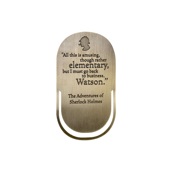 Pulteney Press Sherlock Holmes Metal Bookmark