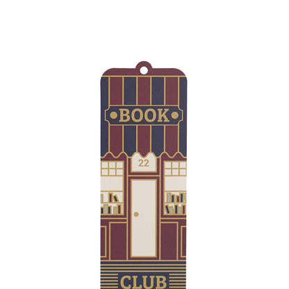 Book Club Bookmark with Charm and Tassel