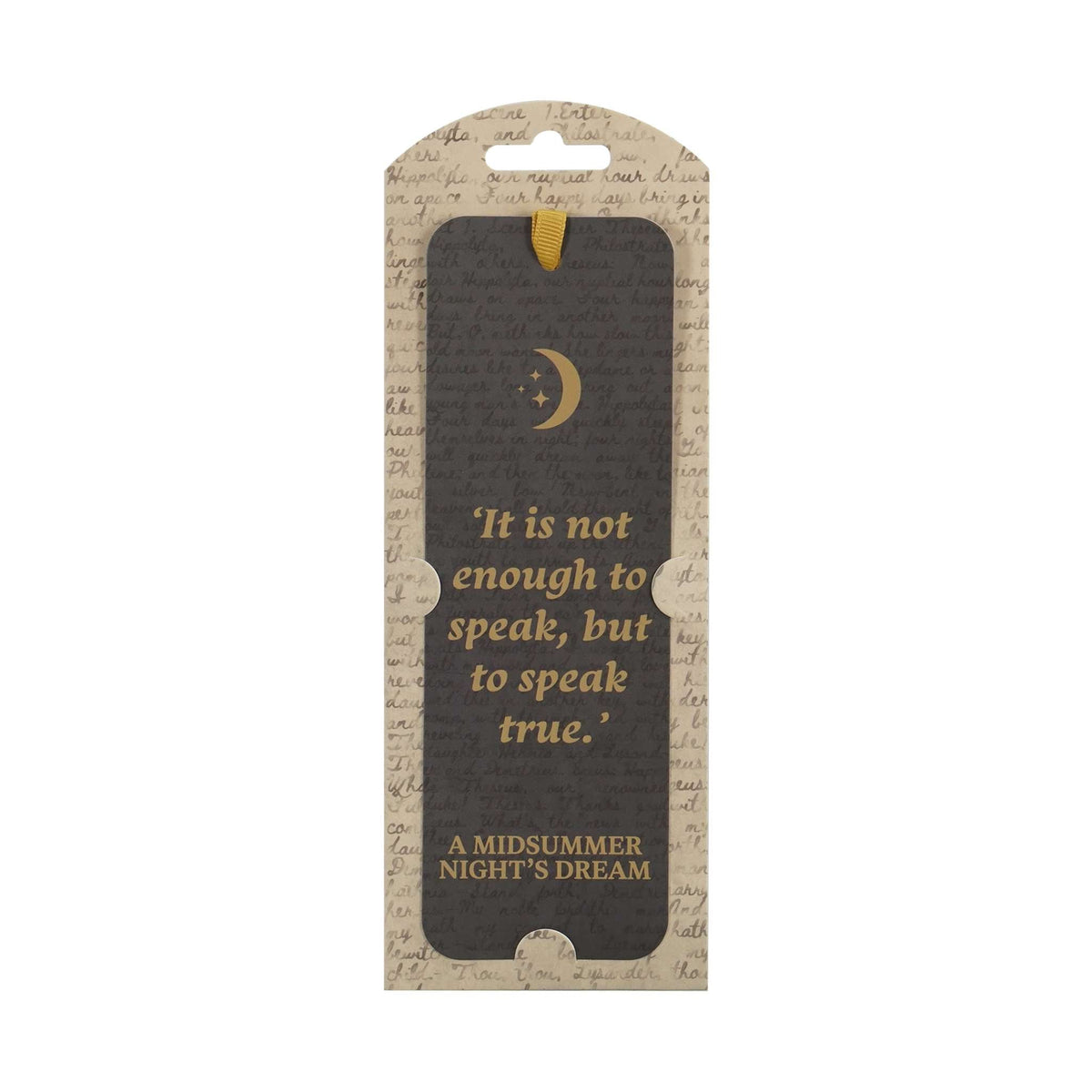Marque-page papier Shakespeare - Le Songe d'une nuit d'été