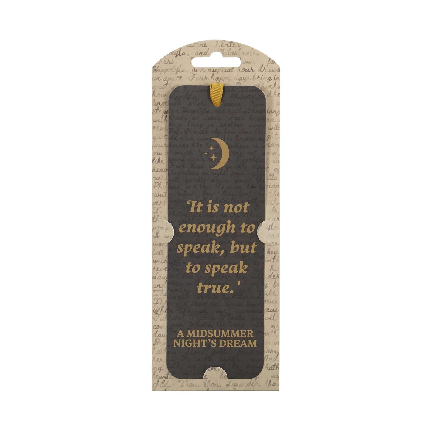 Marque-page papier Shakespeare - Le Songe d'une nuit d'été