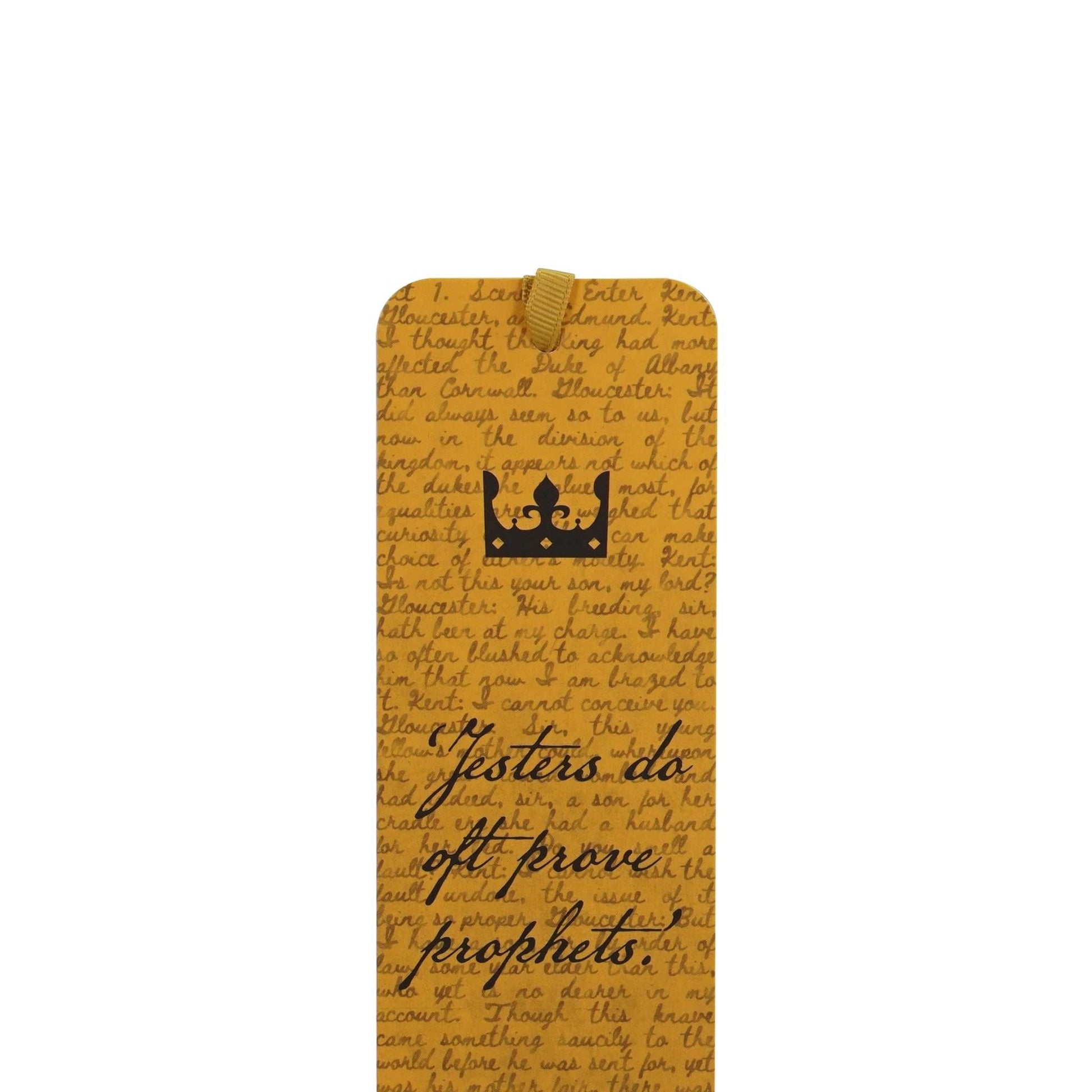 Marque-page papier Shakespeare - Le Roi Lear