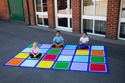 Rainbow™ Rectangle Placement Outdoor Mat 3x2m