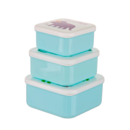 Roarsome Dinosaur Lunch Boxes - Set of 3