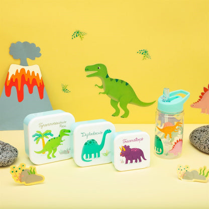 Roarsome Dinosaur Lunch Boxes - Set of 3