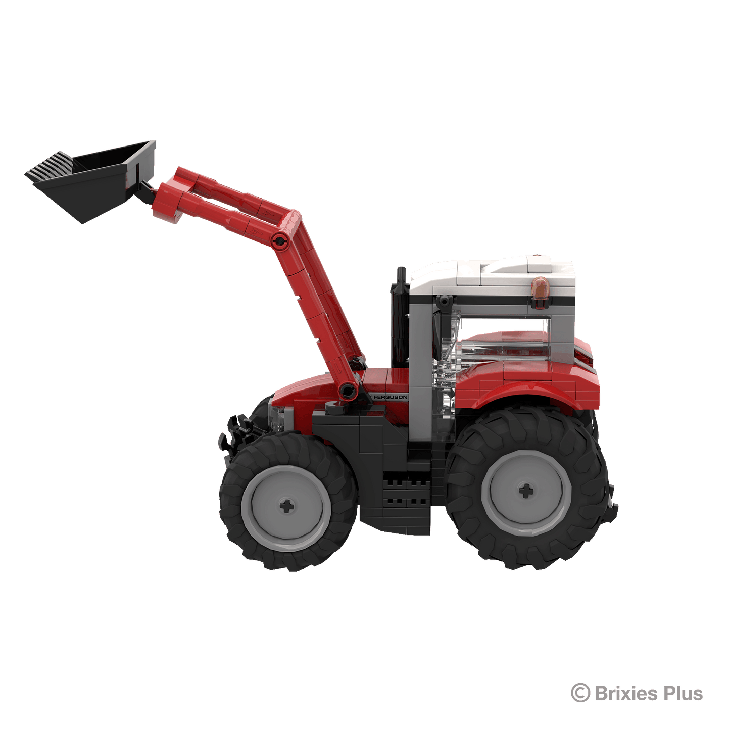 BRIXIES Plus Massey 5S with Front Loader - 1:32