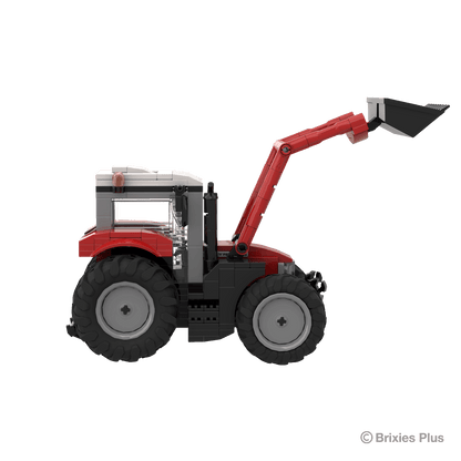 BRIXIES Plus Massey 5S with Front Loader - 1:32
