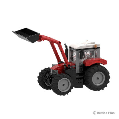 BRIXIES Plus Massey 5S with Front Loader - 1:32