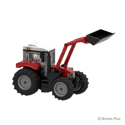 BRIXIES Plus Massey 5S with Front Loader - 1:32