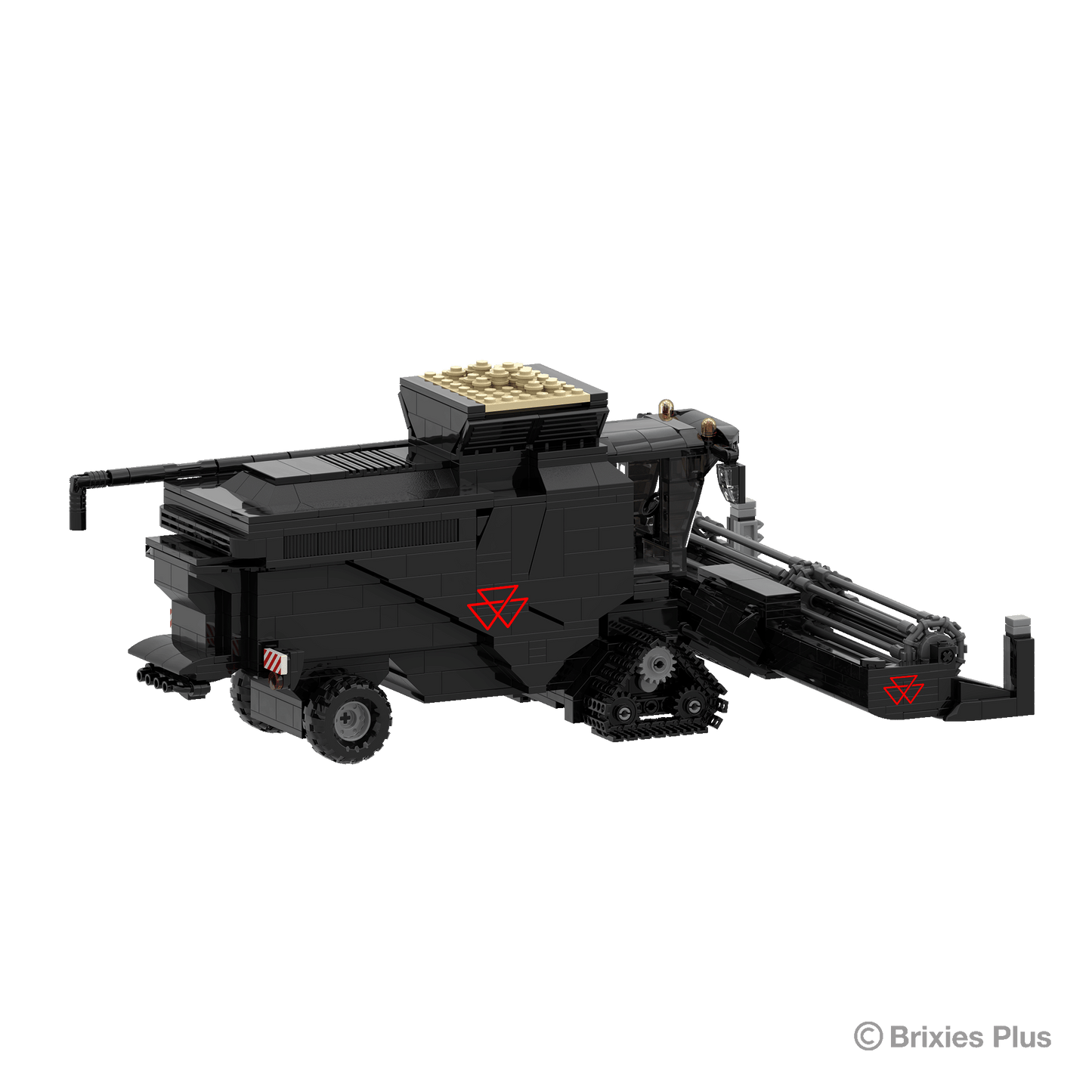 BRIXIES Plus Massey Ferguson Ideal Mähdrescher - 1:32