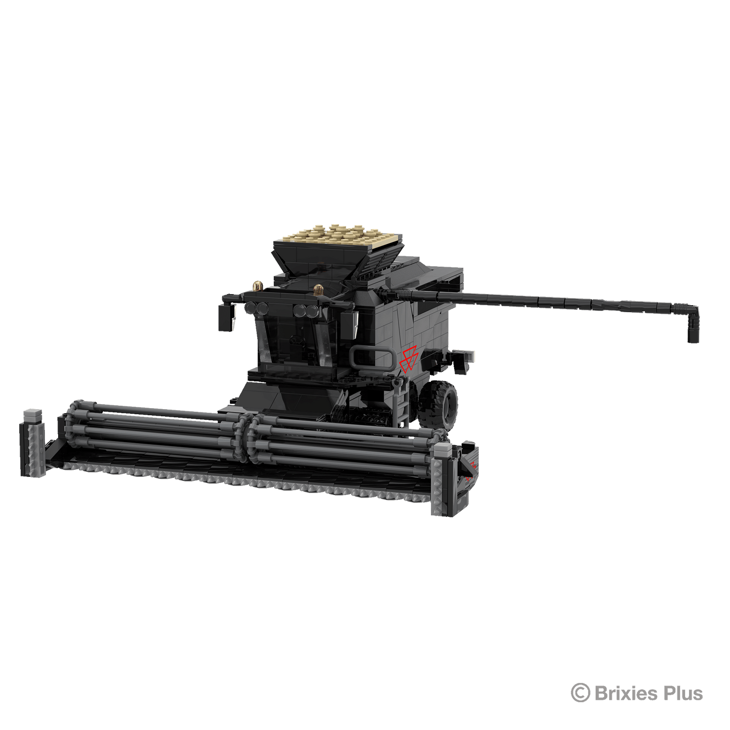BRIXIES Plus Massey Ferguson Ideal Mähdrescher - 1:32