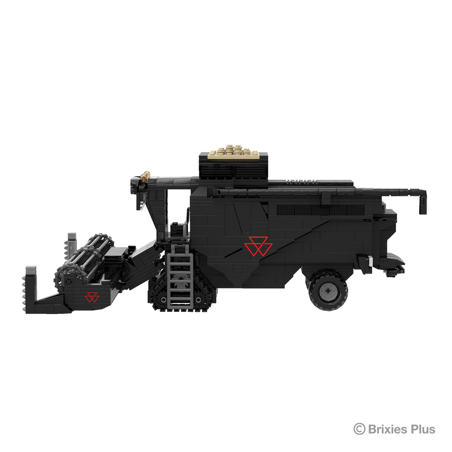 BRIXIES Plus Massey Ferguson Ideal Mähdrescher - 1:32