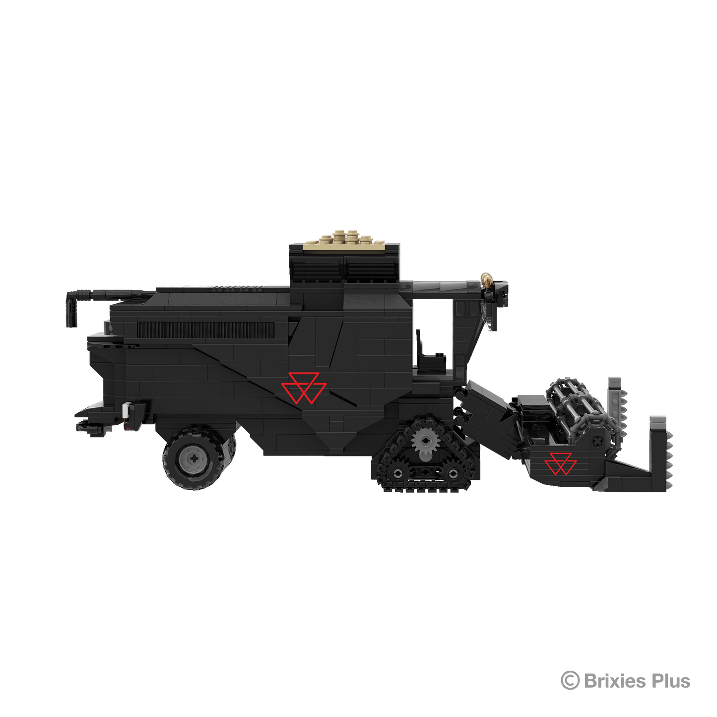 BRIXIES Plus Massey Ferguson Ideal Mähdrescher - 1:32