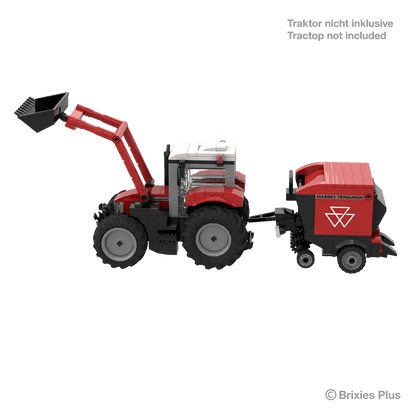 BRIXIES Plus Massey Ferguson RB F Round Baler - 1:32