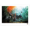 Affiche collector Monster Hunter