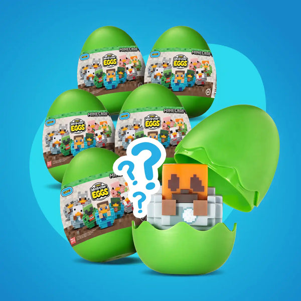 Minecraft Mystery Eggs TUBBZ 6-Pack