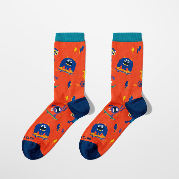 Kids' Friendly Monsters Socks