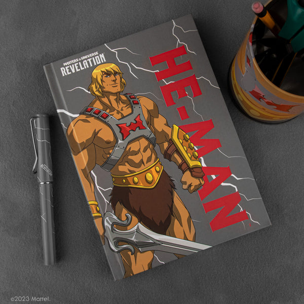 *He-Man Deluxe Notebook and Pen Set Under the Thunder