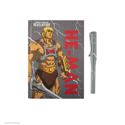 *Set Carnet et Stylo Deluxe Musclor sous le tonnerre