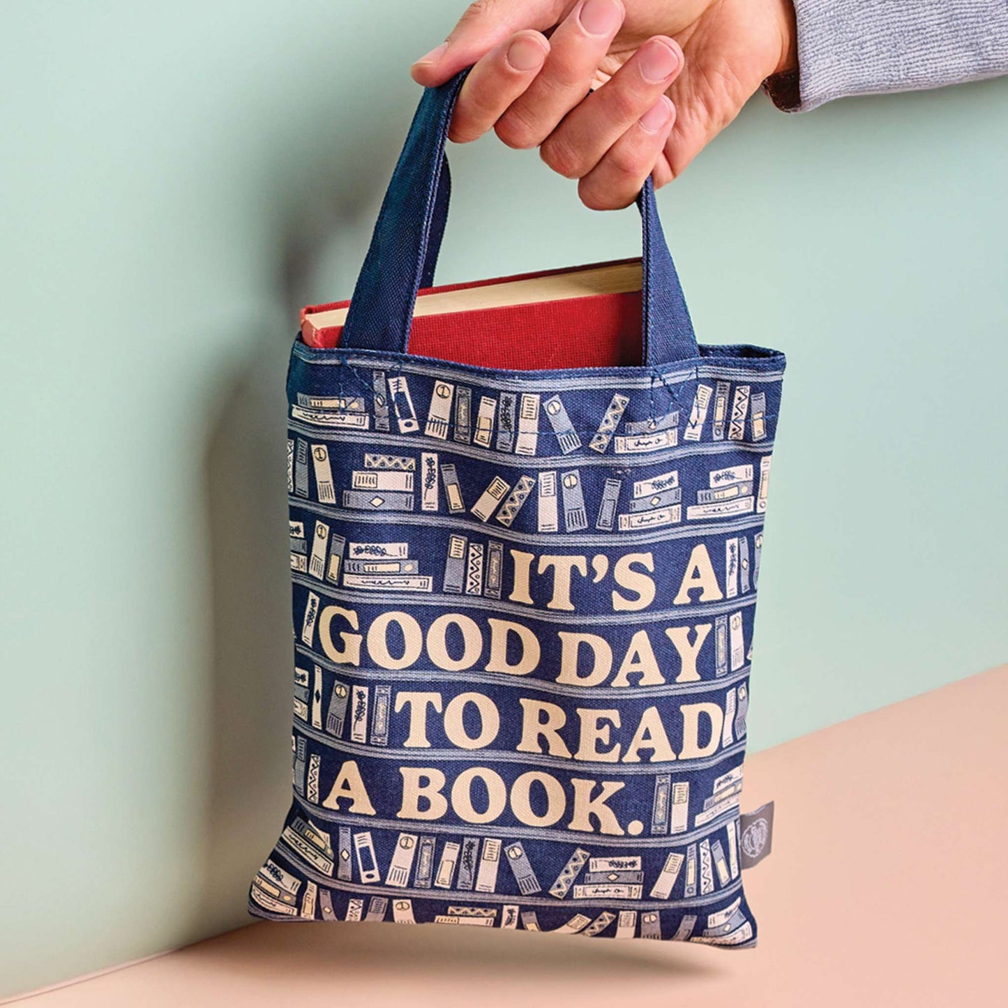 Petit sac cabas It's A Good Day To Read A Book