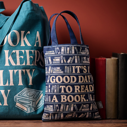 Petit sac cabas It's A Good Day To Read A Book
