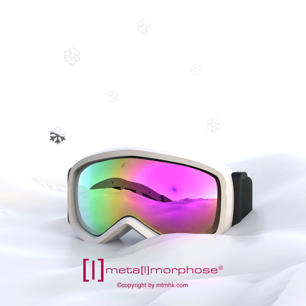 Schlüsselanhänger Skibrille