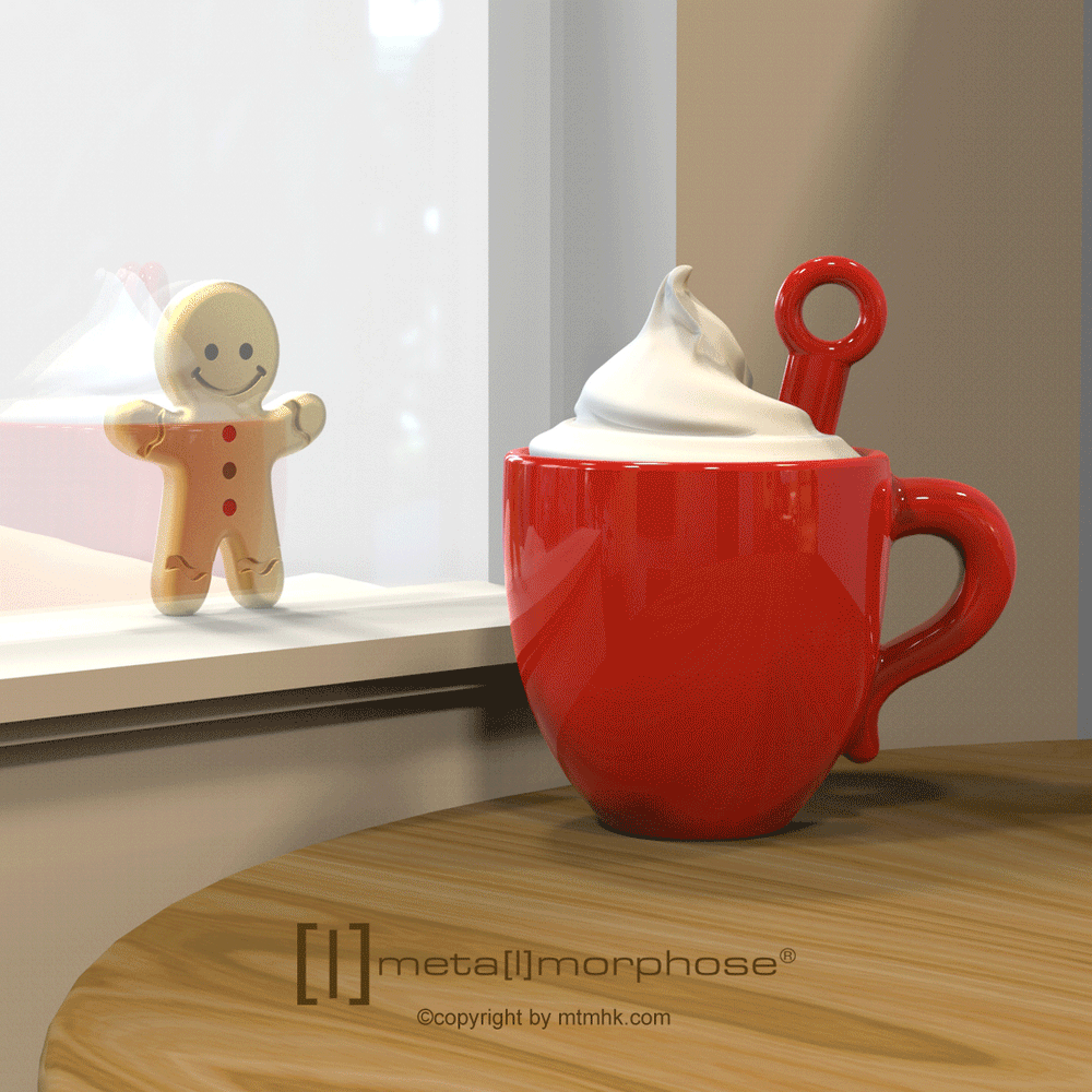 Hot Chocolate Keyring