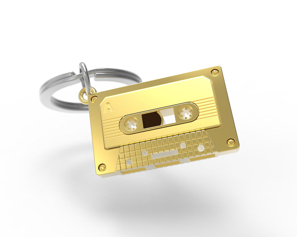 Golden cassette keys door