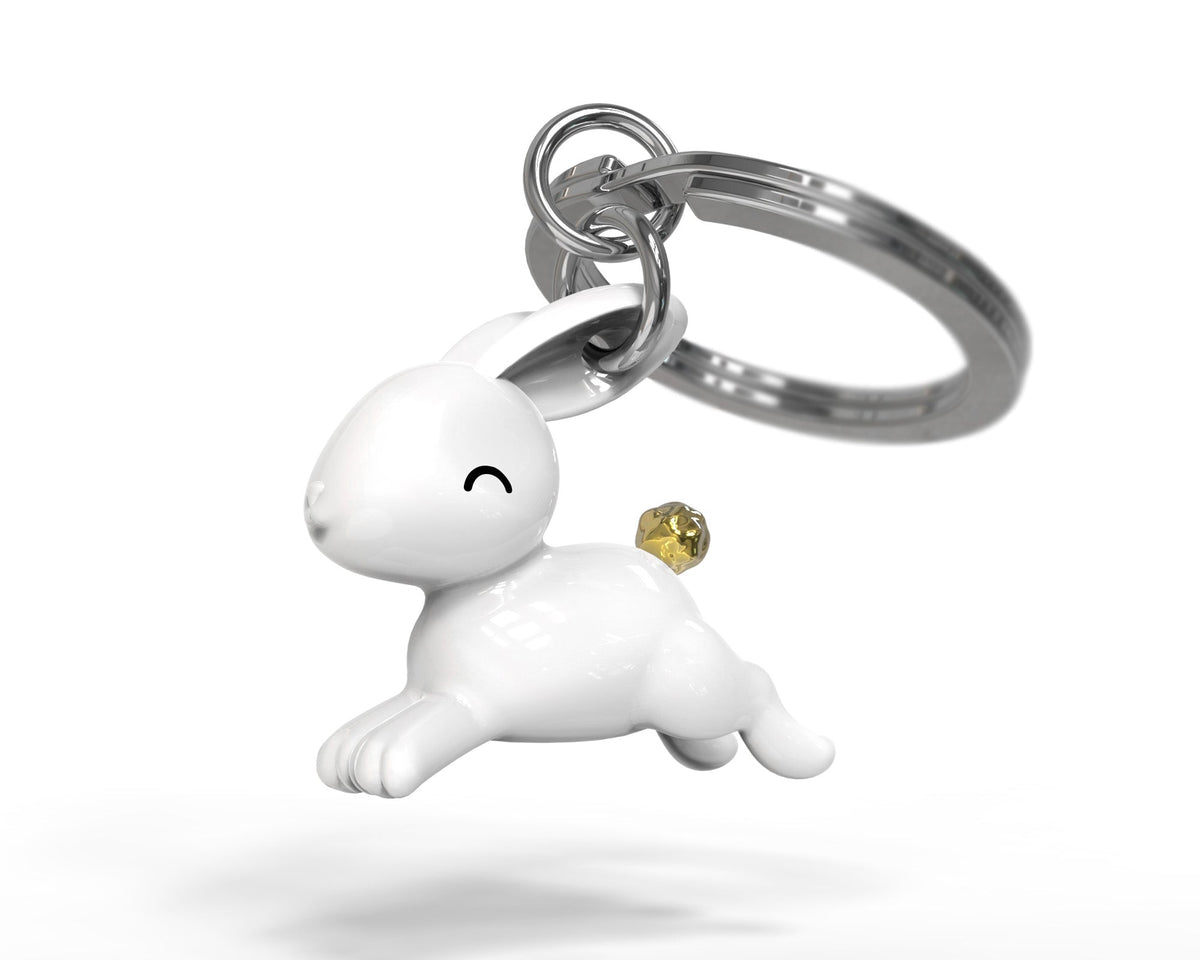 Porte clés Lapin Joyeux