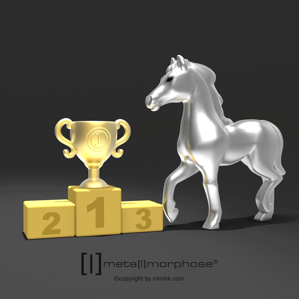 Keyring Racehorse Silver