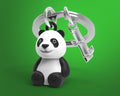 Porte Clés Panda
