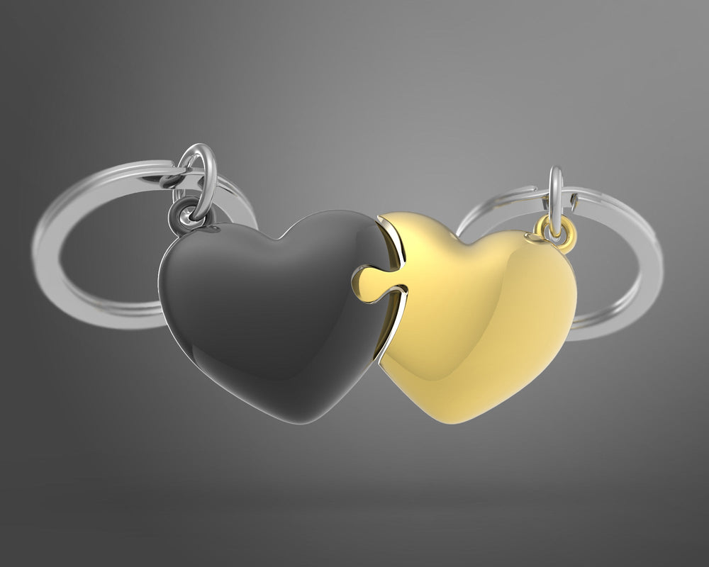 Keyring Heart Couple