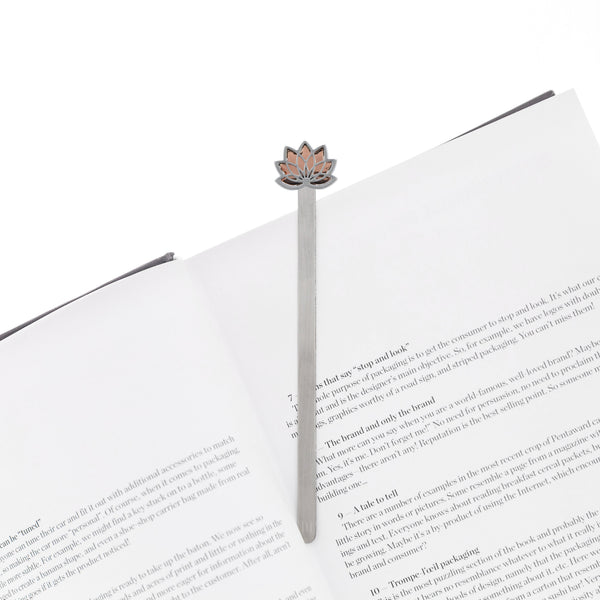 Pink Lotus Bookmark