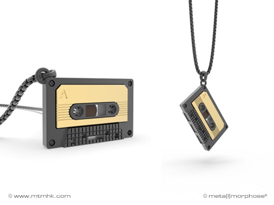Collier Cassette Meta[l]morphose – vue principale