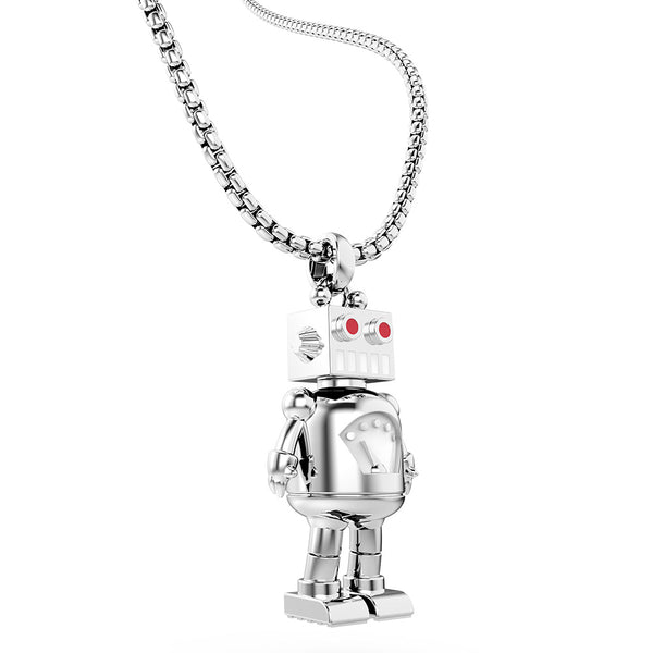Collier Robot Meta[l]morphose – vue 2