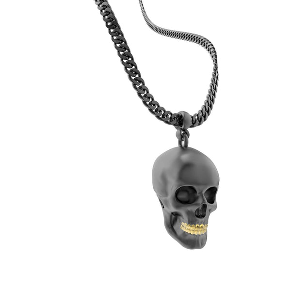 Collier Crâne Meta[l]morphose – vue secondaire