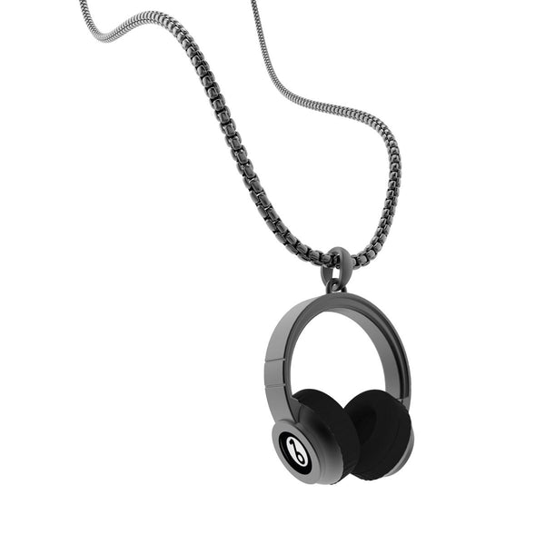 Collier Casque Audio Meta[l]morphose – vue 2