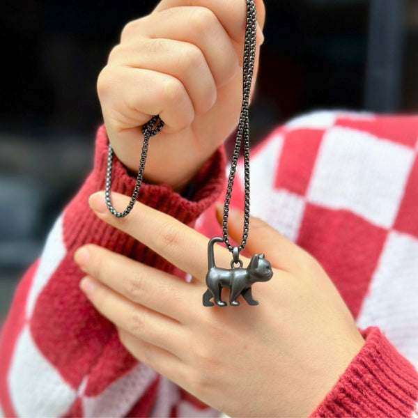 Collier Chat Noir Meta[l]morphose – vue principale