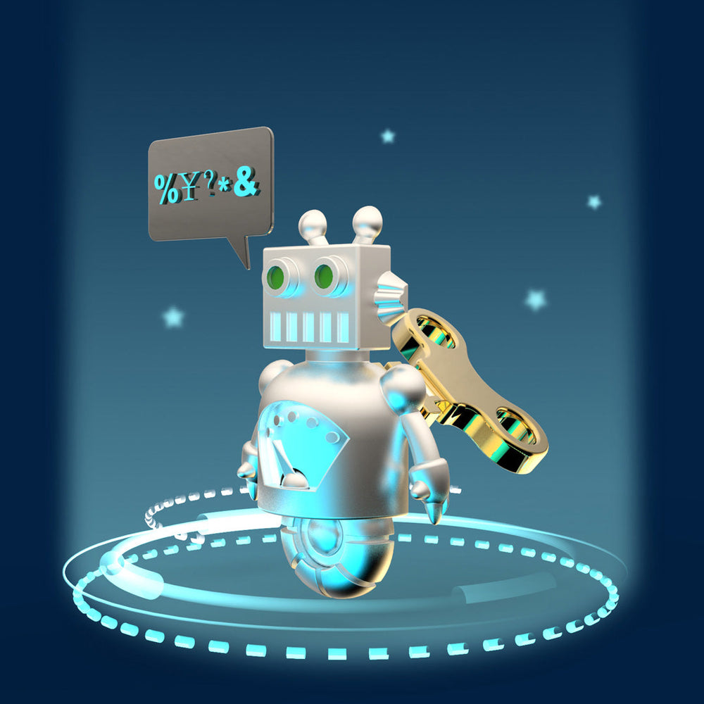 Spillo e chiavi del robot