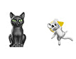 Katze-und-Maus-Pins